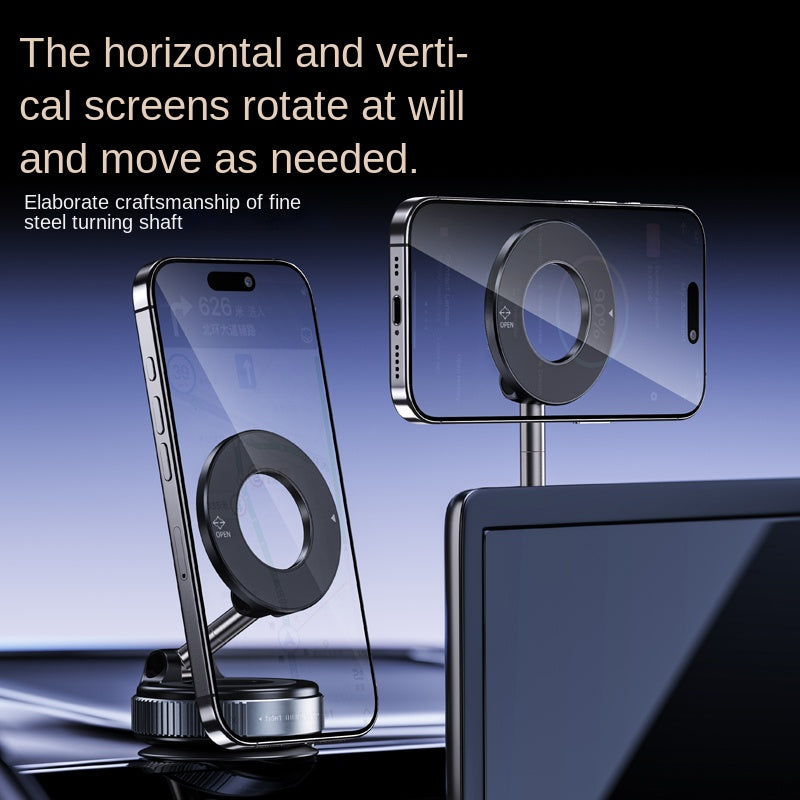New High-end Car Phone Holder for Dashboard Navigation Dedicated Multi-functional Car Support Bracket - Korvel