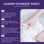 Laundry Detergent Gently Cleans Clothes Decontamination Long-Lasting Fragrance Cleaning Laundry Bubble Paper - Korvel