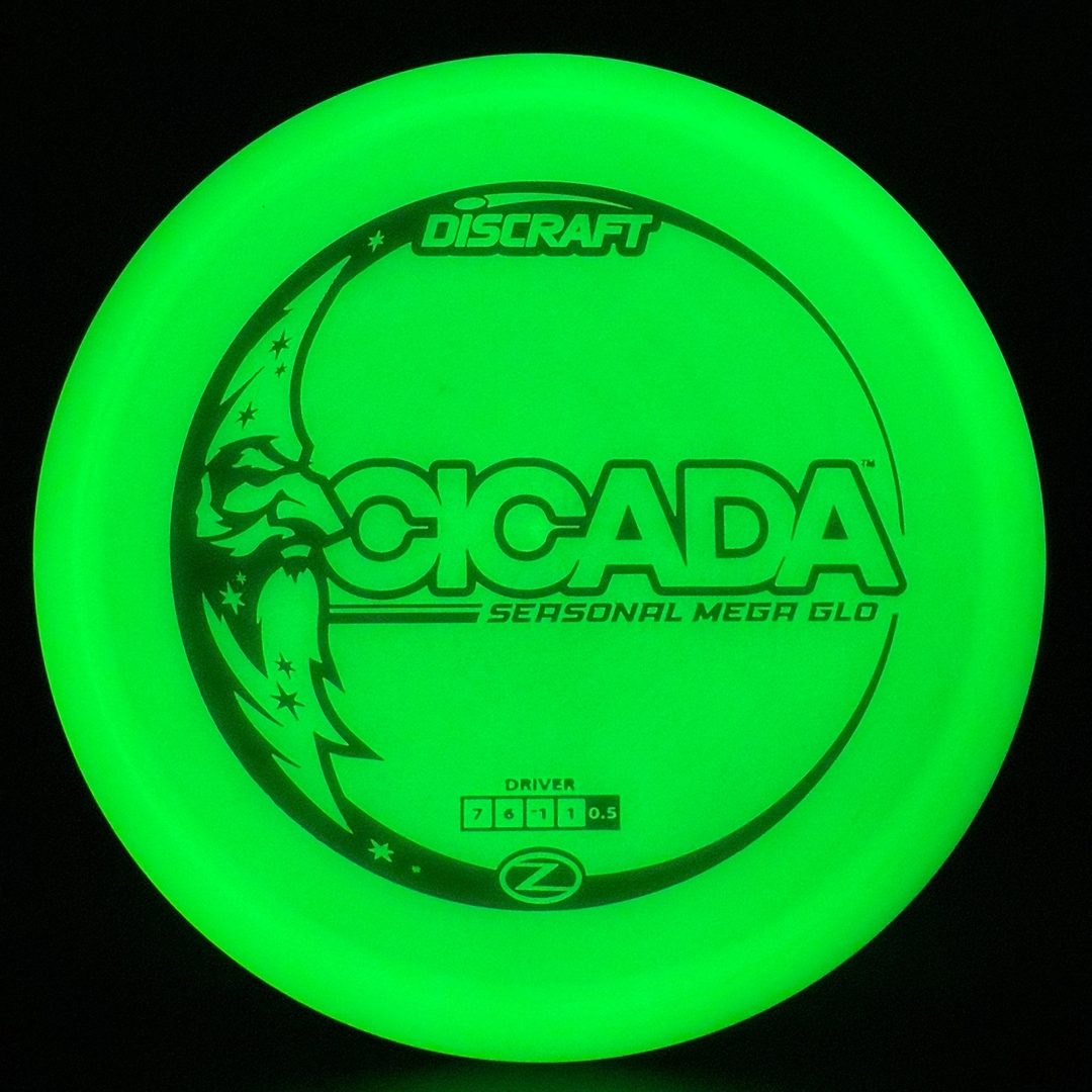 Discraft Mega Glo Cicada - Premium Glow Disc