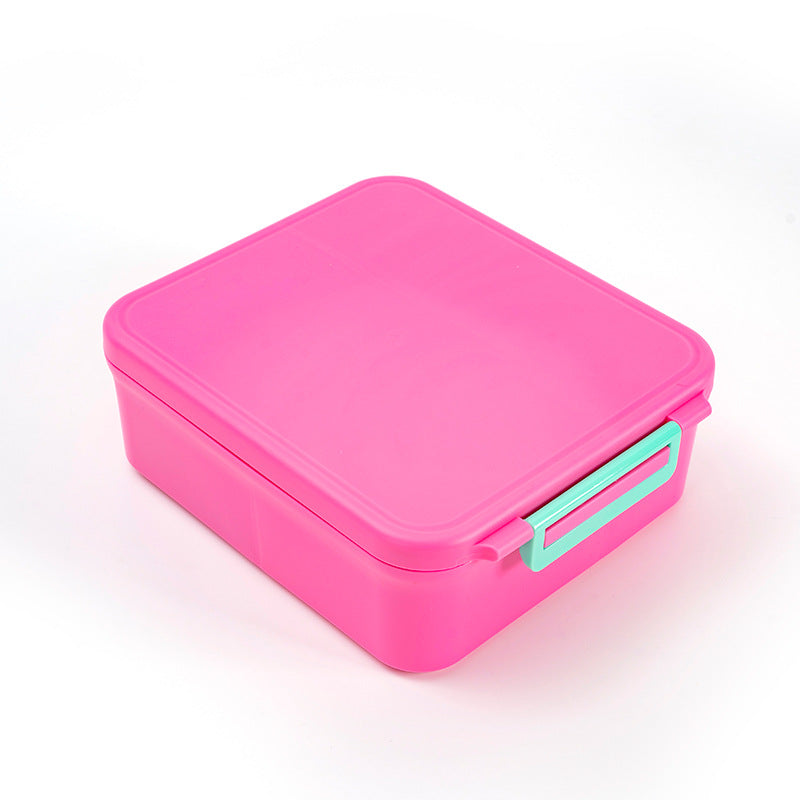 Kids' bento lunch bag: 1700ml containers with toppers, thermos, for school. - Korvel