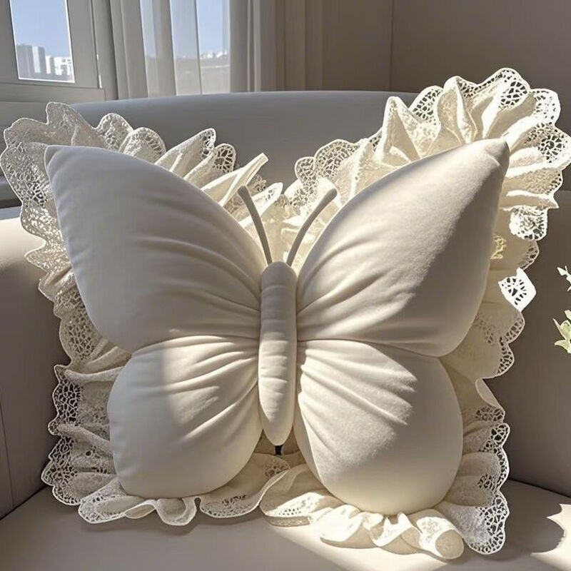 Butterfly Princess Bow Pillow - Elegant Home Decor