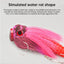 Palisandro Baby Rat Swimbait Bucktail - Muskie/Pike Lure, Hand - tied Deer Hair, Solid Body Fishing Rig - Korvel