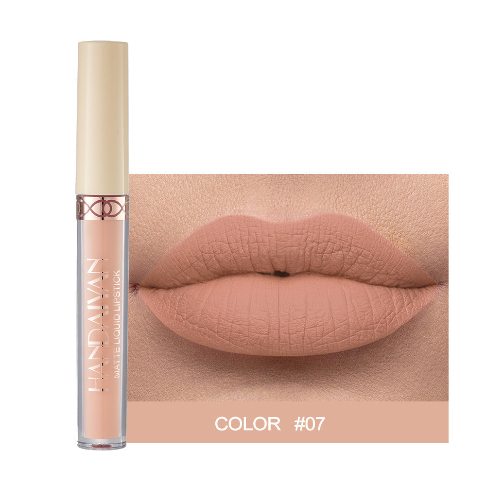 HANDAIYAN Popular Matte Matte Velvet 12 Colors Lip Gloss Liquid Lipstick Lip Glaze - Korvel