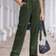 Premium Straight Denim Cargo Pants