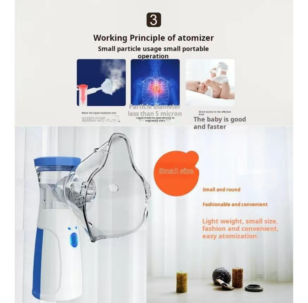 Nebulizador Ultrasonico BreatheEase