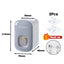 Automatic Toothpaste Dispenser Squeezers Toothpaste Tooth Dust-proof Toothbrush Holder Wall Mount Stand Bathroom Accessories Set - Korvel
