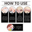 Crystal Extension Nail Set Nail Glue Simple Style Natural Three-Dimensional Modeling Nail Tool Set - Korvel
