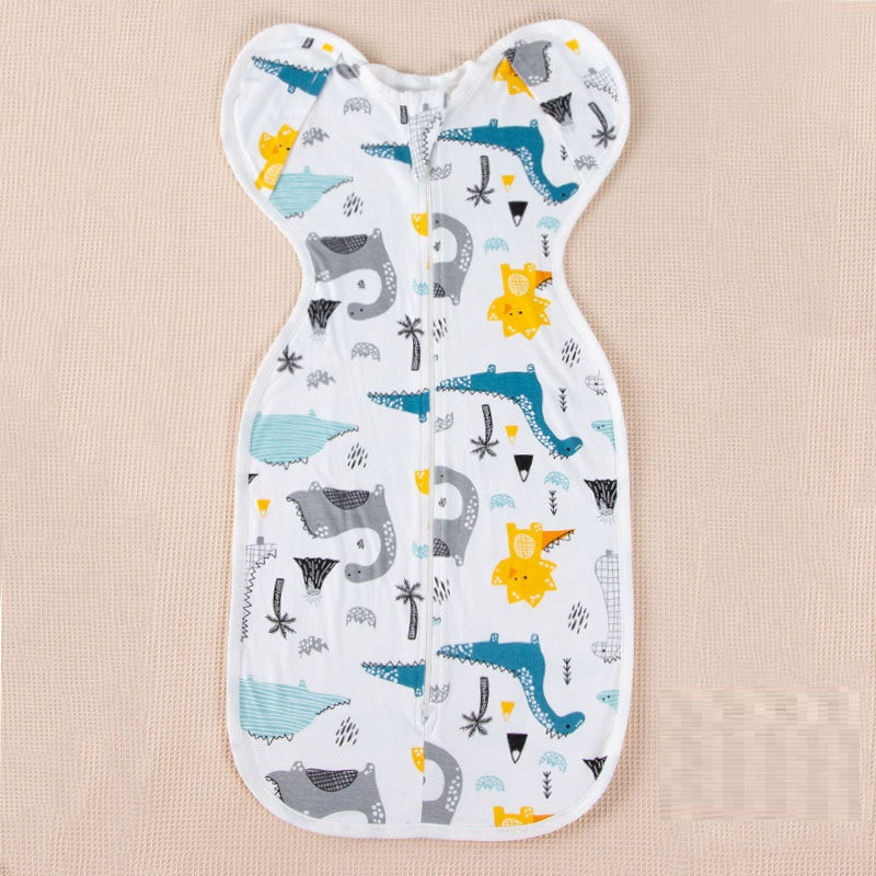 Premium Baby Cotton Anti Kick Printed Sleeping Bag
