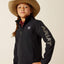 Ariat Girls' Black Southwest Windbreaker Jacket - Korvel
