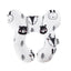 Baby head protection U-shaped pillow stroller fixed head pillow Car seat sleeping protection head and neck pillow - Korvel