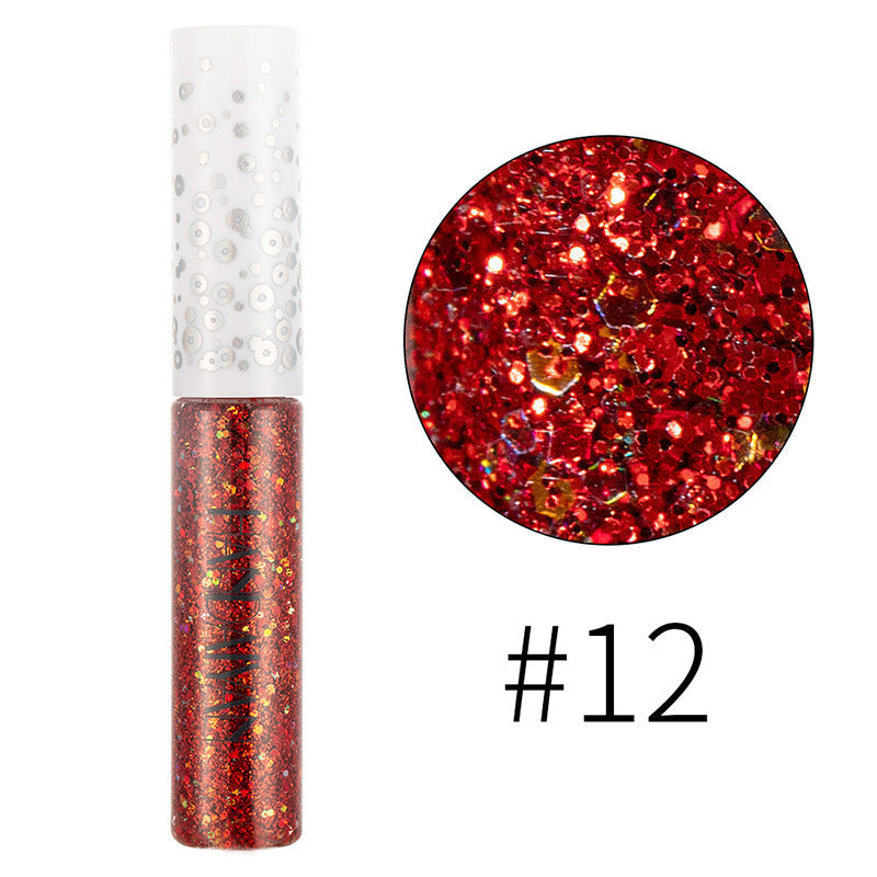 HANDAIYAN Symphony Eyeliner Eye Shadow Dream Shiny Eyeliner Jelly Bright Sequin Eyeliner Eye Shadow - Korvel