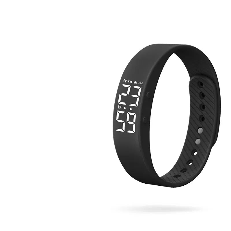Smart Watch Electronic Vibration Waterproof Night Light Student Bracelet Sports Smart Bracelet - Korvel
