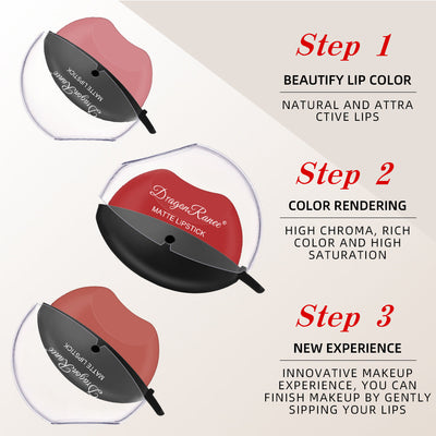 Sip Into Makeup Lazy Lip Lipstick - Matte Finish