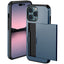 Applicable iphone 14 phone case Apple 13 slider insert card 2 in 1 anti-drop 12Pro wallet case XR - Korvel