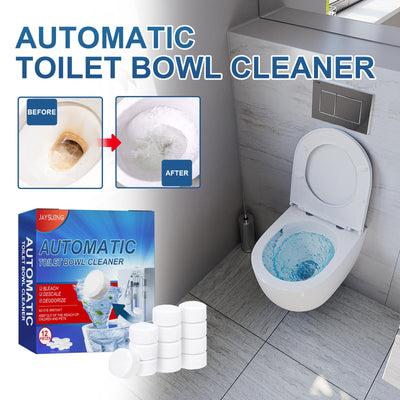 Cleaning Tablets, Household Toilet Odor-Stain Remover Descaling Decontamination Effervescent Cleaning Tablets - Korvel