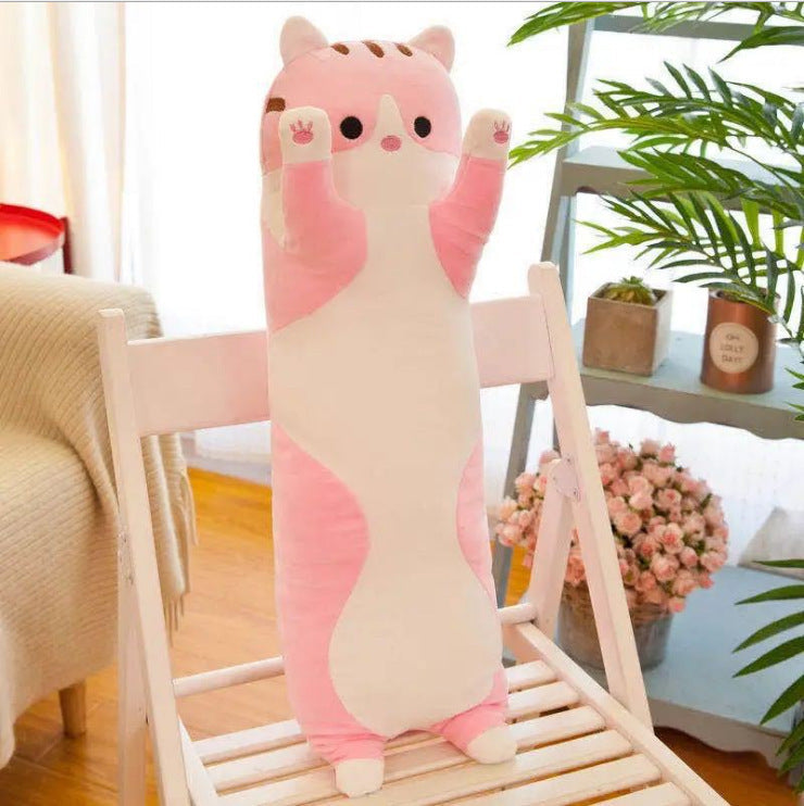 Long Cat Pillow Large Plush Toys Sleeping Pillow - Korvel