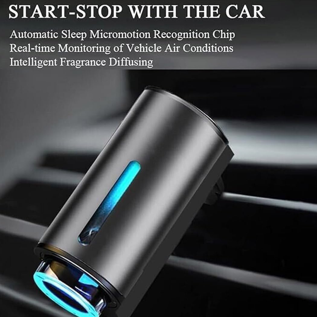 Smart Car Air Freshener Diffuser with Adjustable Aromatherapy