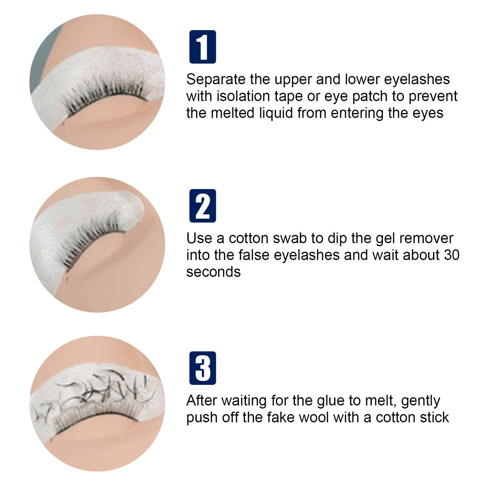 Mascara Remover, False Eyelash Grafting Eyelash Removing Glue Removing Cream - Korvel