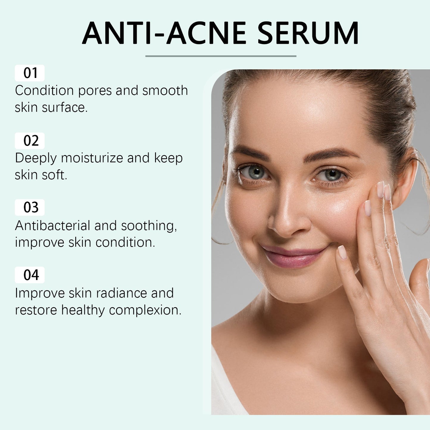 Pore Care Essence, Gently Clean Facial Skin Acne Tender And Smooth Skin Care Essence - Korvel