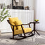 Mid Century Modern Upholstered Glider Arm Chair