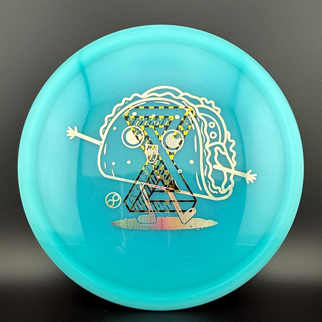 Glow C-Blend Centurion - X-Out Taco Disc Golf Driver