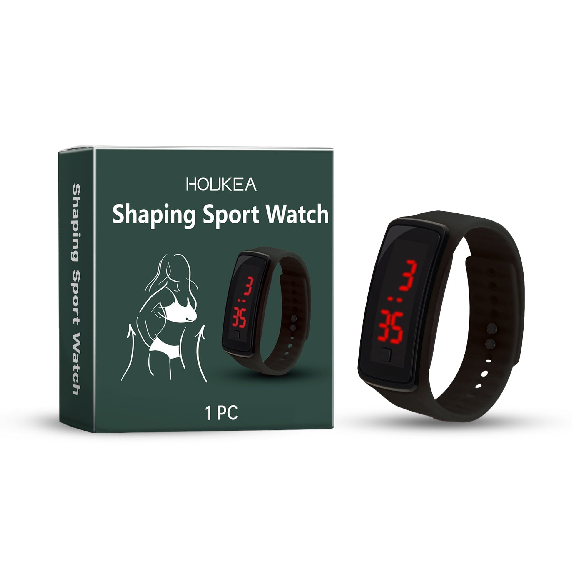 Fashion Sports Watch, Sports Watch Time Management Outdoor Fitness Fashion Sports Wind Bracelet - Korvel