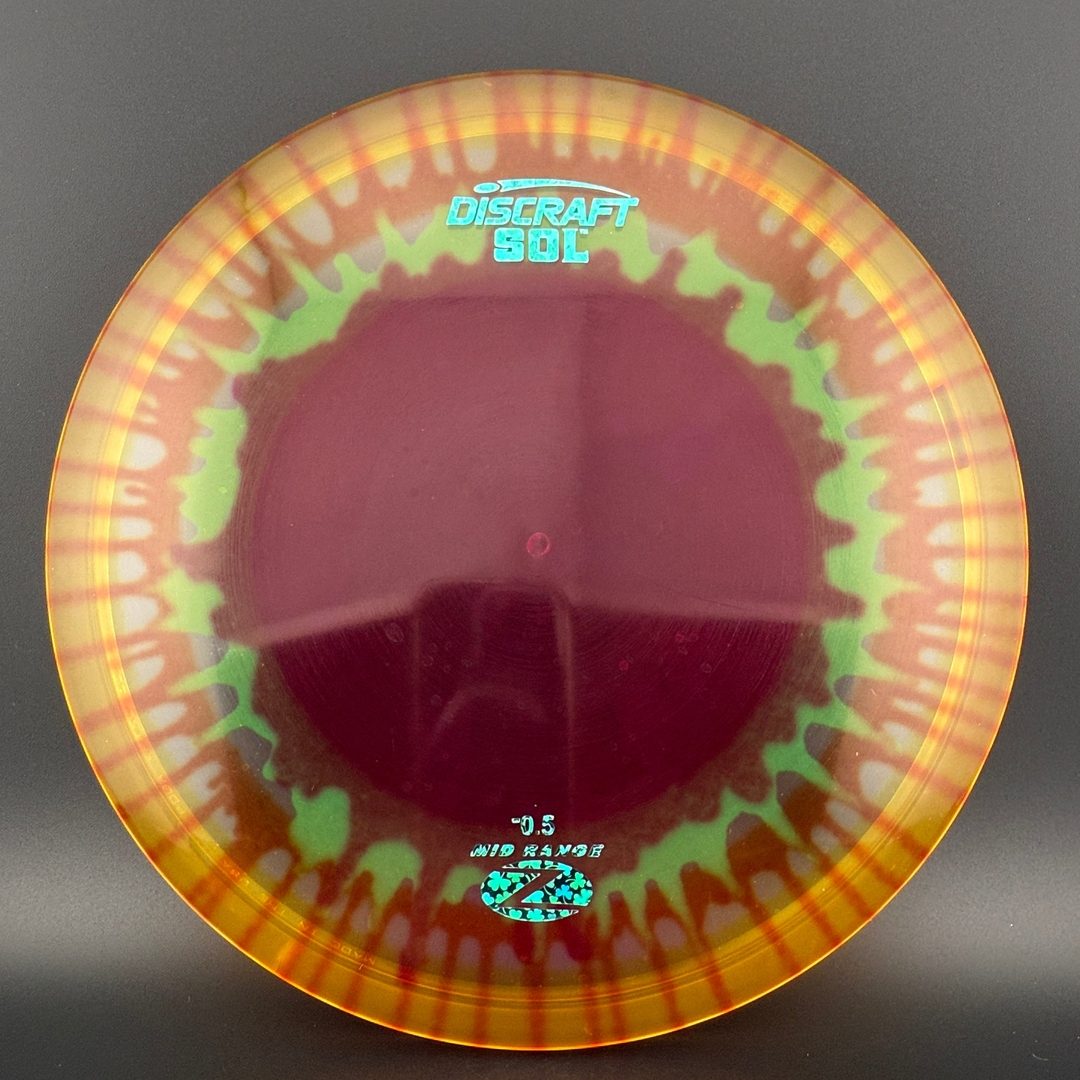 Discraft Fly Dye Z Sol Disc Golf Disc