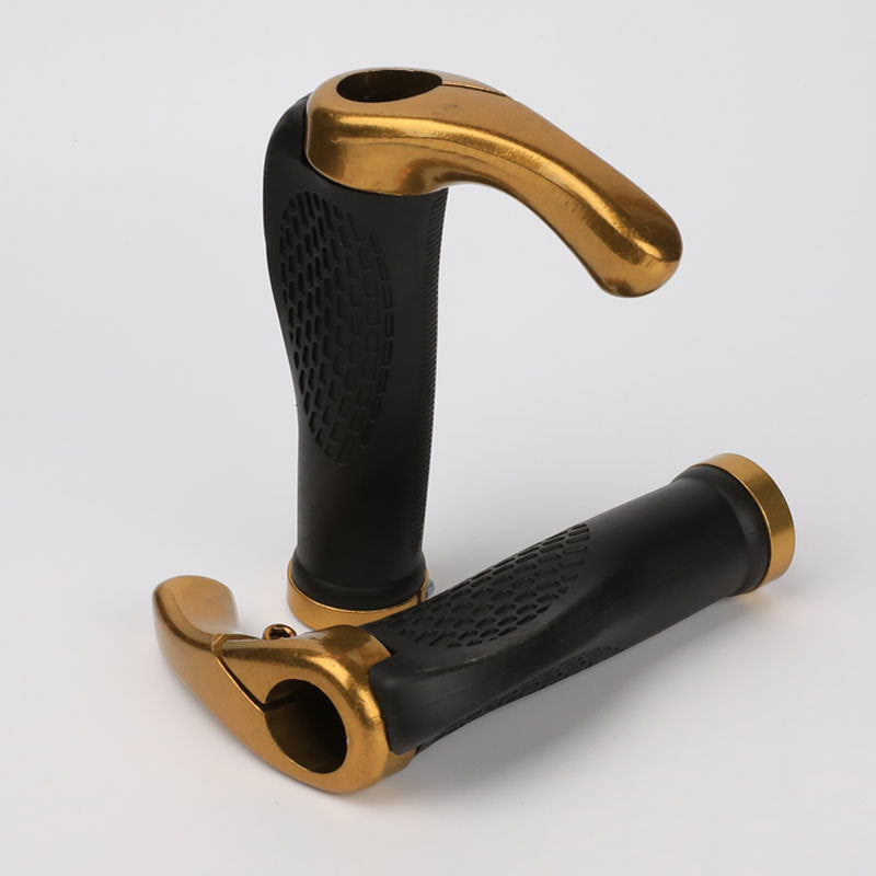 Mountain Bike Meat Ball Lock Handle Cover With Auxiliary Handle Horn Handle Cover Bicycle Equipment - Korvel