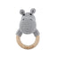 Carving Name Baby Soothing Bell Newborn Gift Bath Gift Knitted Cartoon Doll - Korvel