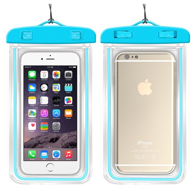 Waterproof Case for Samsung Galaxy s8 J5 s4 s5 s6 s7 Grand Prime Case Underwater Luminous Pouch Cas - Korvel