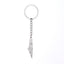 Israel Palestine Map Flag Drip Oil Stainless Steel Keychain Fashion Men's and Women's Stainless Steel Keys - Korvel