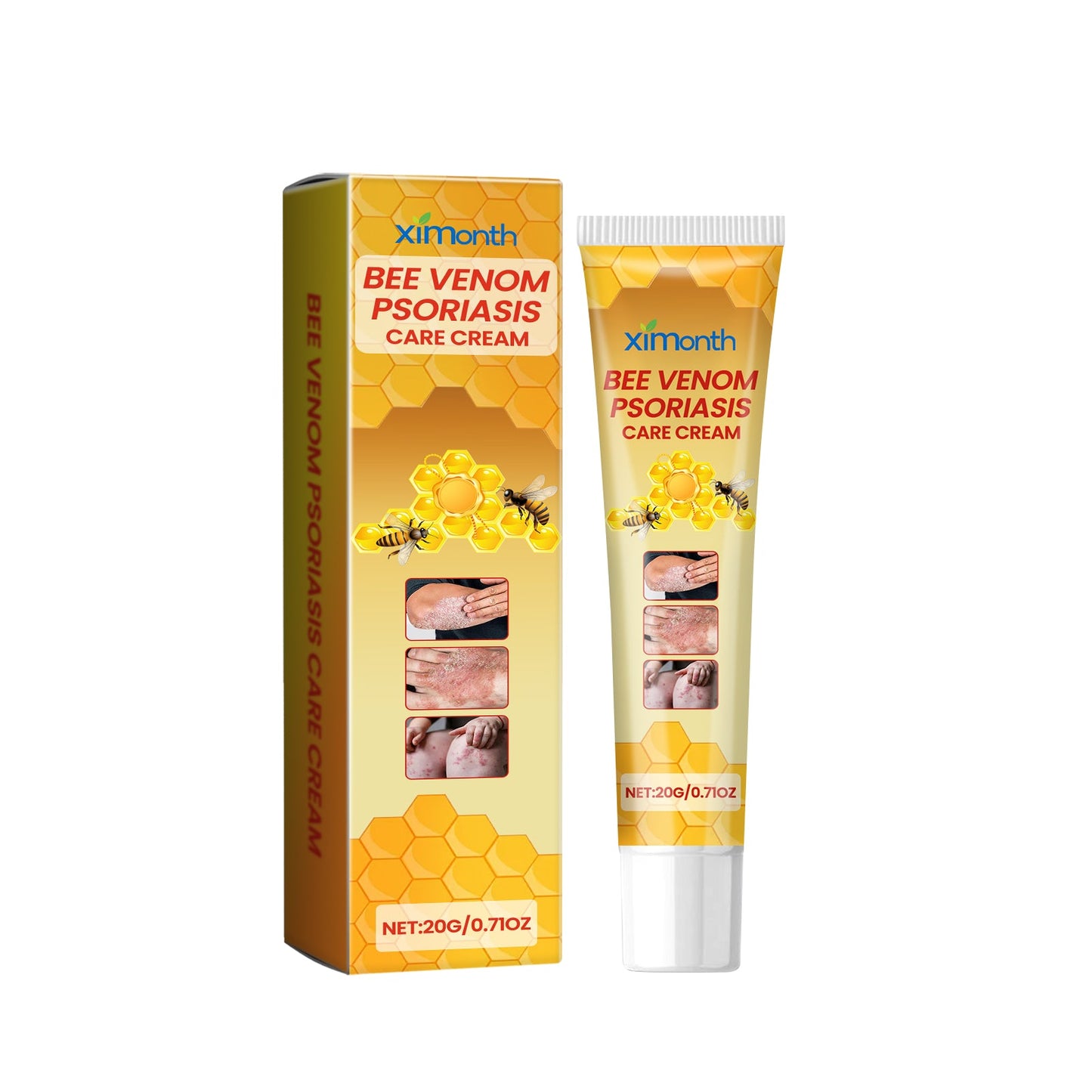 Crema de Musgo de Piel de Vaca con Veneno de Abeja Premium para la Comodidad de la Piel