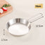 stainless steel folding handle frying pan outdoor flat bottomed frying pan mini frying pan portable frying pan camping equipment - Korvel