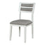 Ensemble de salle à manger TREXM Classic 6 pièces - Blanc et gris