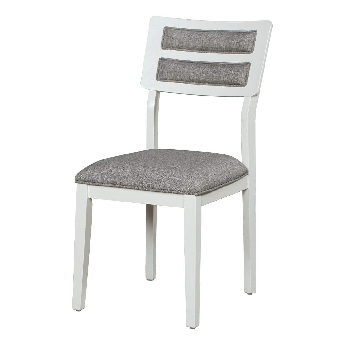 Ensemble de salle à manger TREXM Classic 6 pièces - Blanc et gris