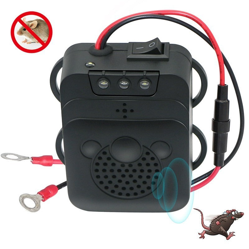 Car Ultrasound Mouse Repeller Intelligent Sensor Circuit Protection Repeller Equipment Accessories - Korvel