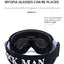 Cover Ski Glasses Winter Outdoor Sports Goggles Double Layer Anti Fog Single Double Plate Snow Goggles - Korvel