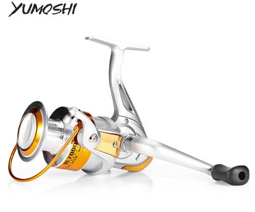 YUMOSHI 12BB 5.5:1 Carrete de Pesca de Metal Ligero