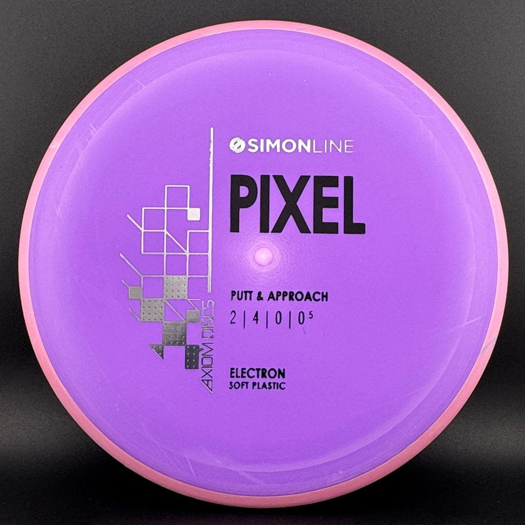 Soft Electron Pixel - Simon Line Disc Golf Putter