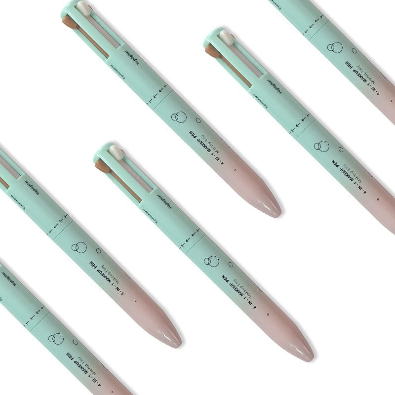 4 in 1 makeup pencil 4 in 1 makeup pencil 4 colors 4 colors lip liner highlight eye shadow eyeliner eyebrow pencil 4in1 - Korvel