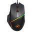 A876 wired mouse with colorful synchronized lighting, 6400dpi adjustable lighting, can turn off gaming mouse - Korvel