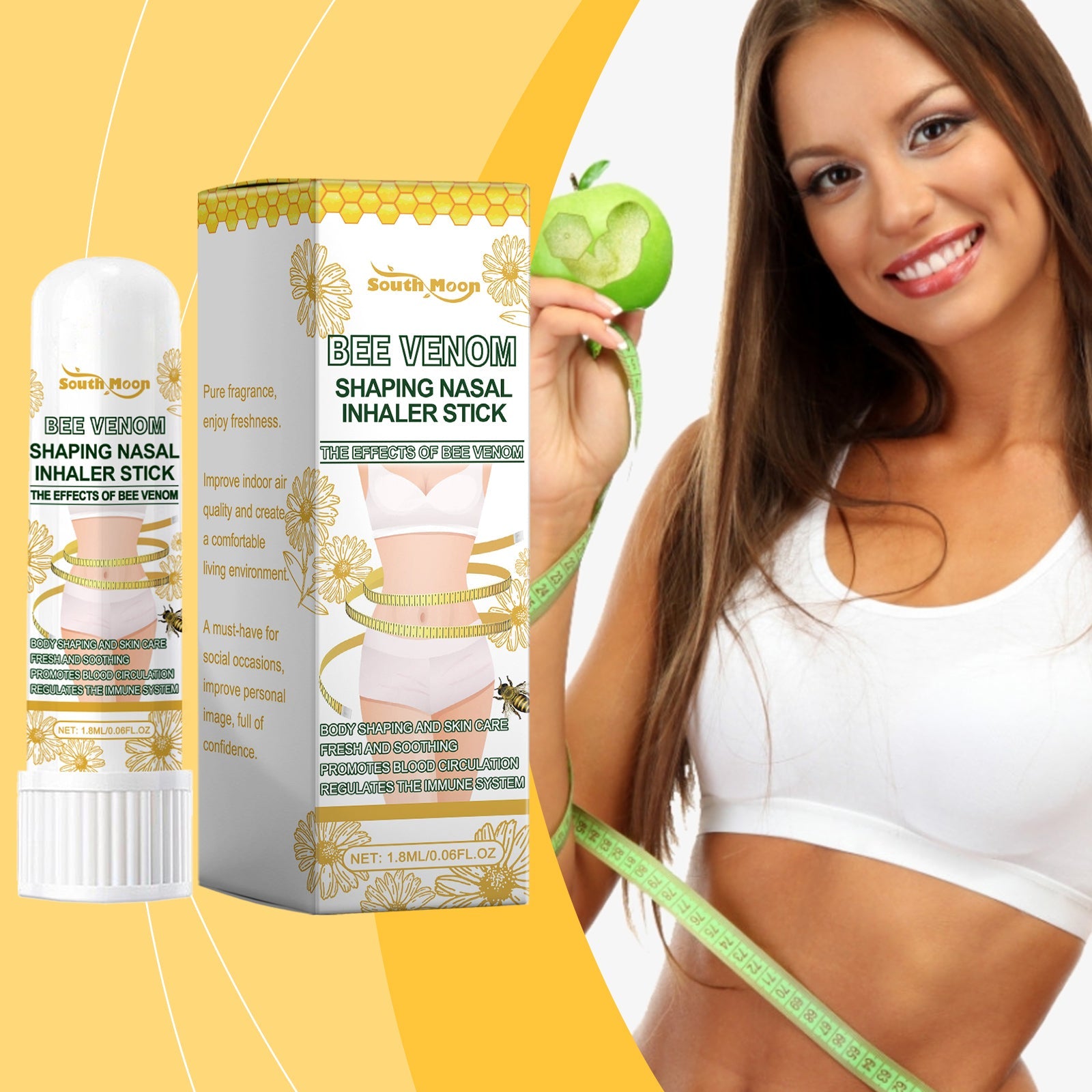 Snorting Stick, Gentle Relief Of Nose Discomfort Daily Nose Care Fresh And Comfortable Snorting Stick - Korvel