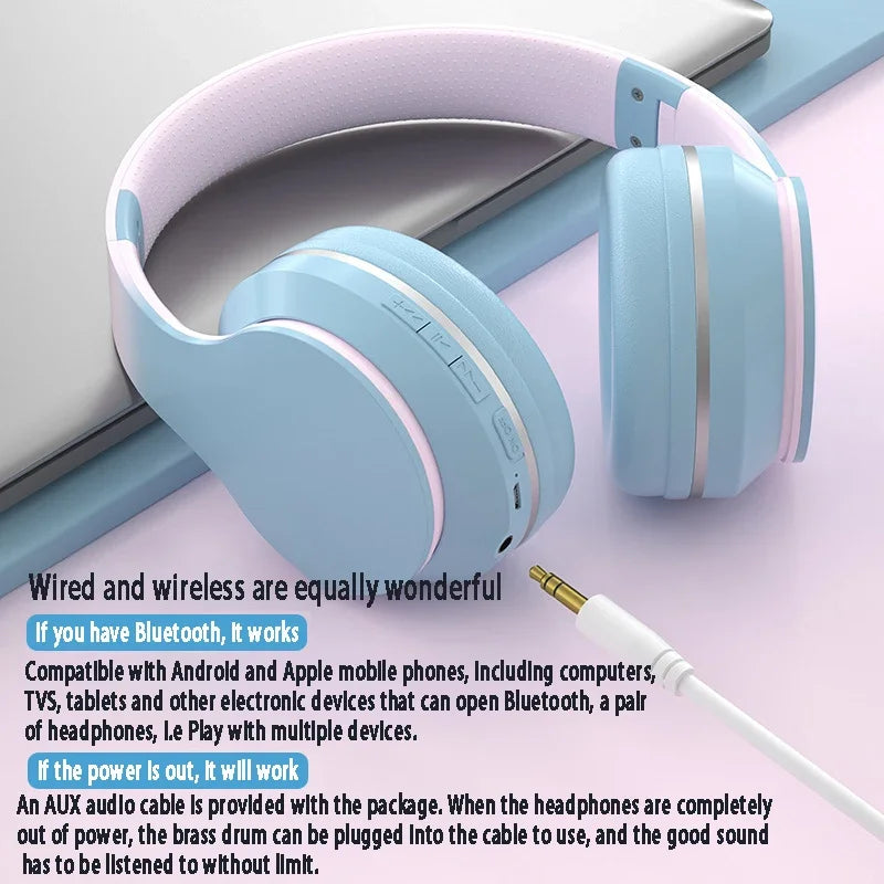 Auriculares Bluetooth Inalámbricos DR56 para Niños