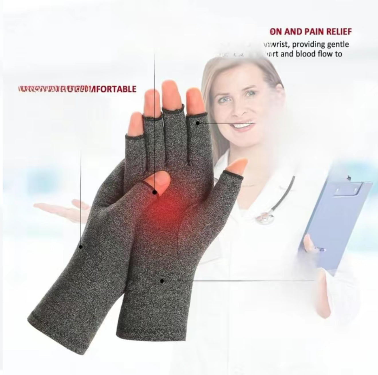 JointEase Arthritis Gloves - Korvel