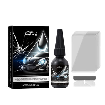 Premium Car Windshield Repair Fluid Set for Clear Vision