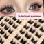 Sunflower Comics Pure Desire Eyelash Simulation Natural Thickening Large Segmented Trilogy False Eyelash Laziness - Korvel