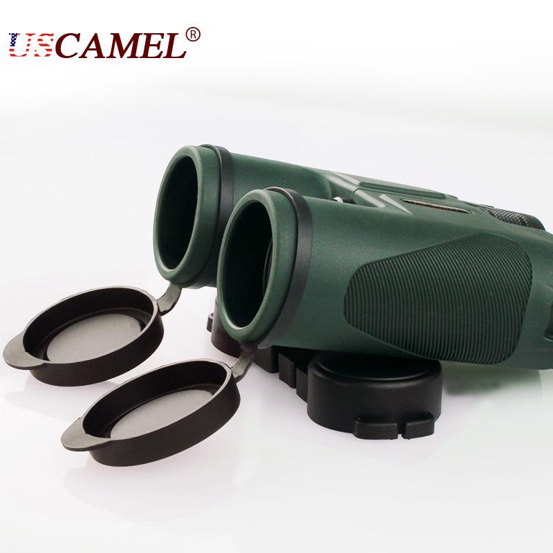 USCAMEL Military HD 10x42 Binoculars Professional Hunting Telescope Zoom High Quality Vision No Infrared Eyepiece Army Green - Korvel