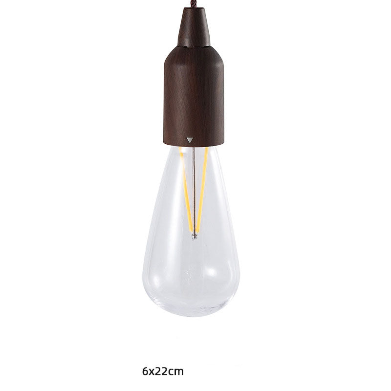 Outdoor Portable Camping Lights Retro Lighting LED Cable Lights Tent Lights Christmas Camping Atmosphere Lights Decorative Chandeliers - Korvel