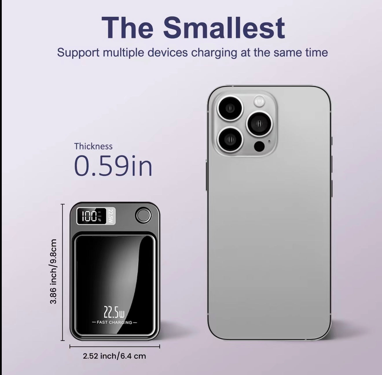 VoltSnap Mini Wireless Power Bank