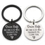 Driving safety stainless steel keychain Couple boyfriend girlfriend gift - Korvel